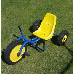 Tricicleta Berg Crazy Bike (Blue/Yellow) Thumb