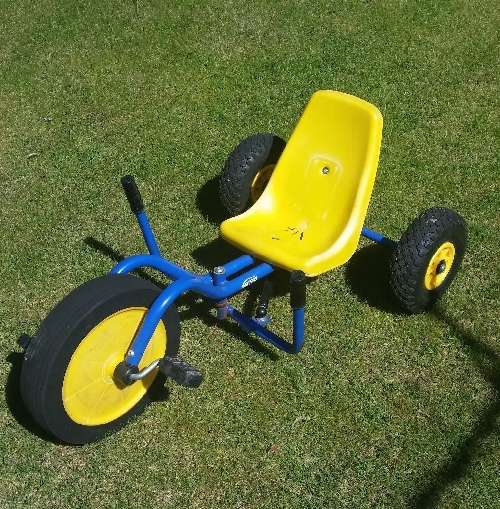 Tricicleta Berg Crazy Bike (Blue/Yellow) - 2