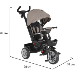 Tricicleta Byox Space (Beige) Thumb