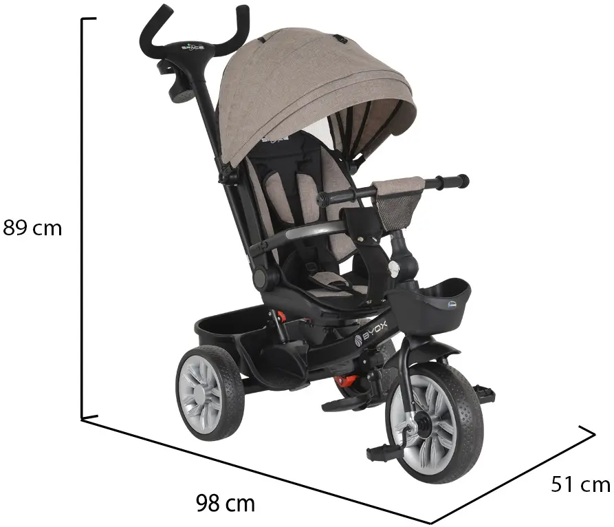 Tricicleta Byox Space (Beige)