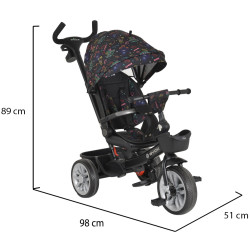 Tricicleta Byox Space (Black) Thumb