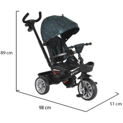 Tricicleta Byox Space (Blue) Thumb