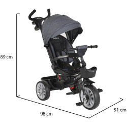 Tricicleta Byox Space (Grey) Thumb