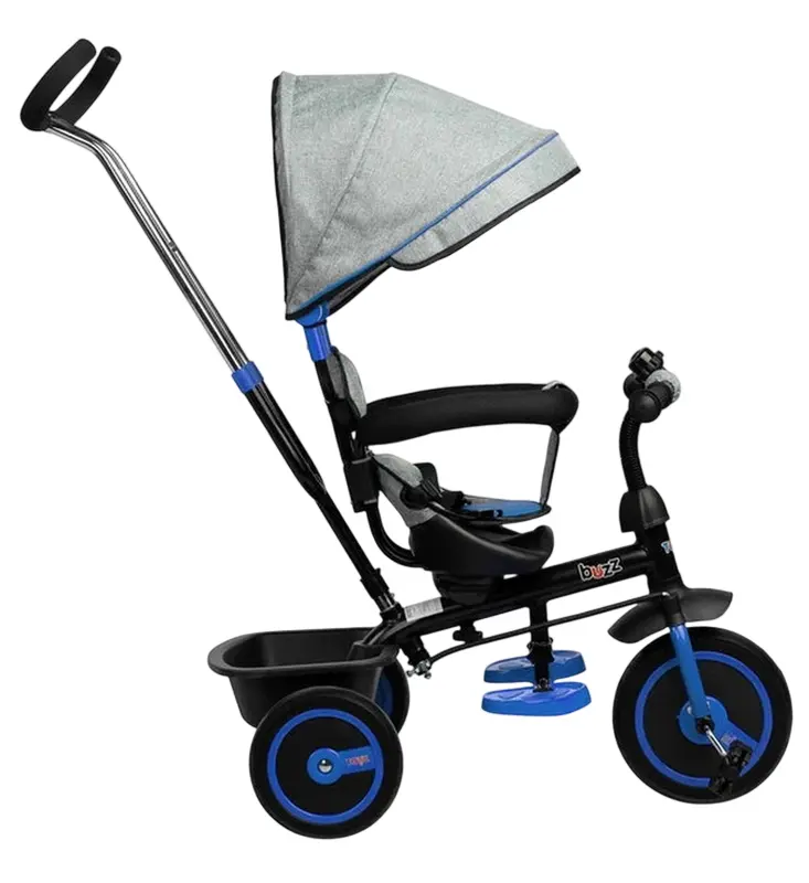 Tricicleta Caretero Buzz (Grey/Blue/Black) - 6