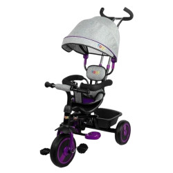Трехколесный велосипед Caretero Buzz (Purple/Grey/Black) Thumb