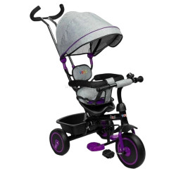 Трехколесный велосипед Caretero Buzz (Purple/Grey/Black)