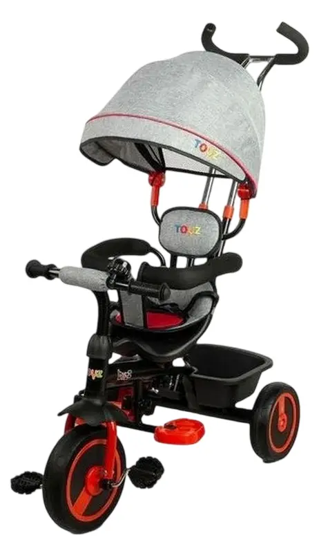 Tricicleta Caretero Buzz (Red/Grey/Black) - 2
