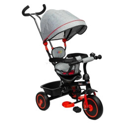 Tricicleta Caretero Buzz (Red/Grey/Black)