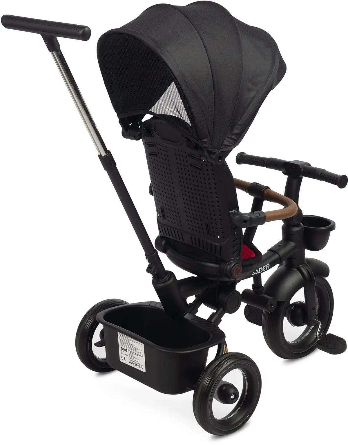 Tricicleta Caretero Saber (Black/Red) - 3