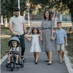 Tricicleta Coccolle Alegra (Greystone) Thumb