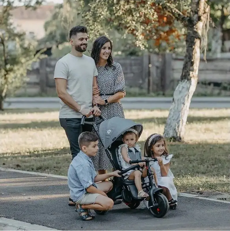 Трехколесный велосипед Coccolle Alegra (Turquoise Tide) - 11