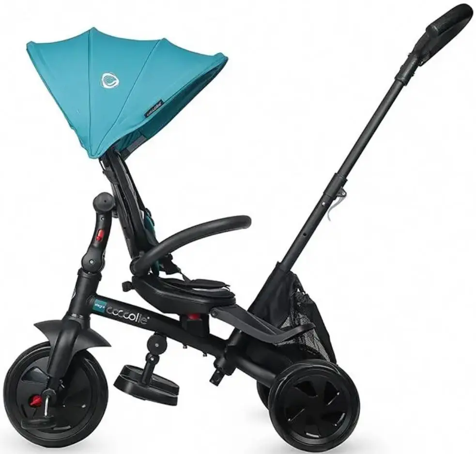 Трехколесный велосипед Coccolle Alegra (Turquoise Tide) - 3
