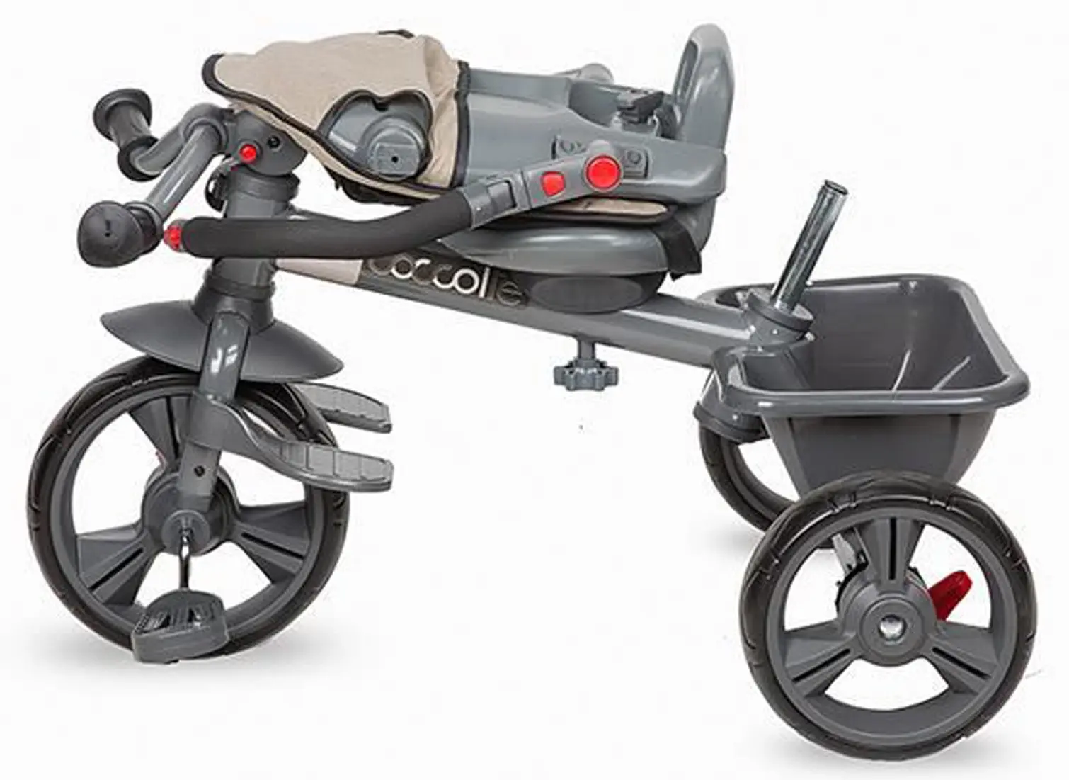 Tricicleta Coccolle Primo (Lunar Rock) - 6