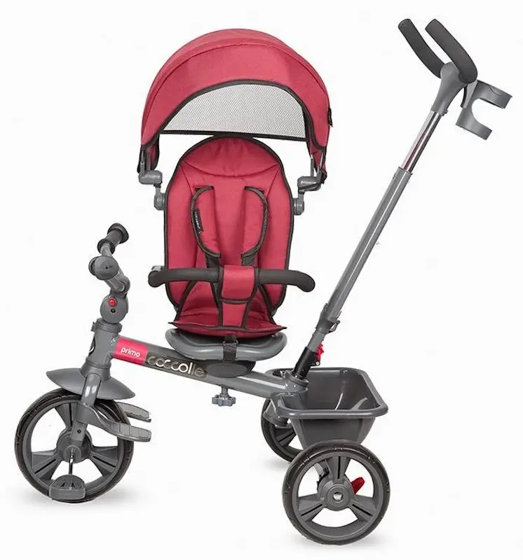 Tricicleta Coccolle Primo (Magenta) - 2