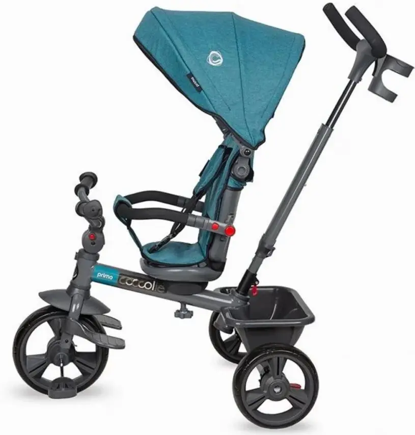 Tricicleta Coccolle Primo (Turquoise Tide) - 2