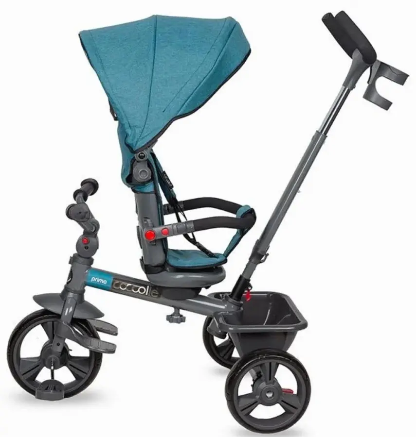 Tricicleta Coccolle Primo (Turquoise Tide) - 3