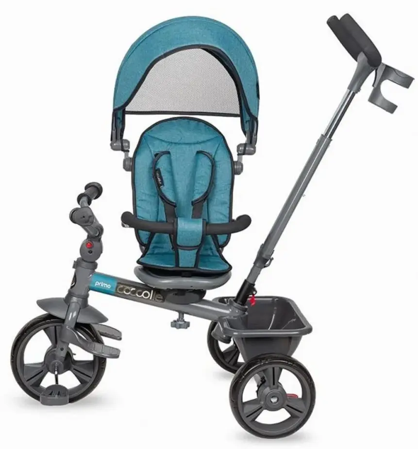 Tricicleta Coccolle Primo (Turquoise Tide) - 5