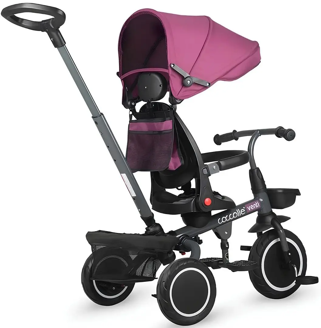Трехколесный велосипед Coccolle Venti (Magenta) - 4
