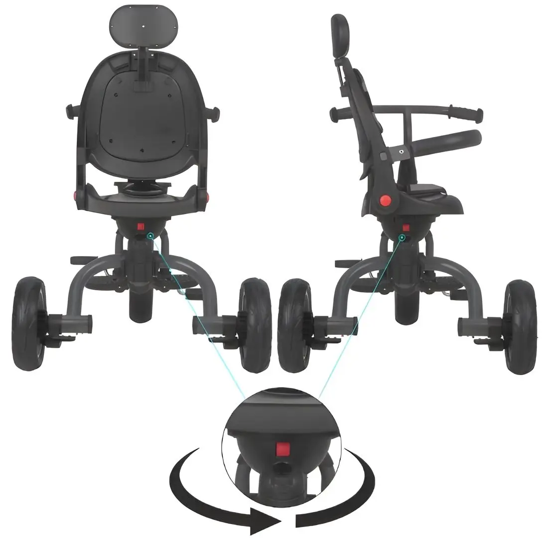 Трехколесный велосипед Coccolle Venti (Magenta) - 9