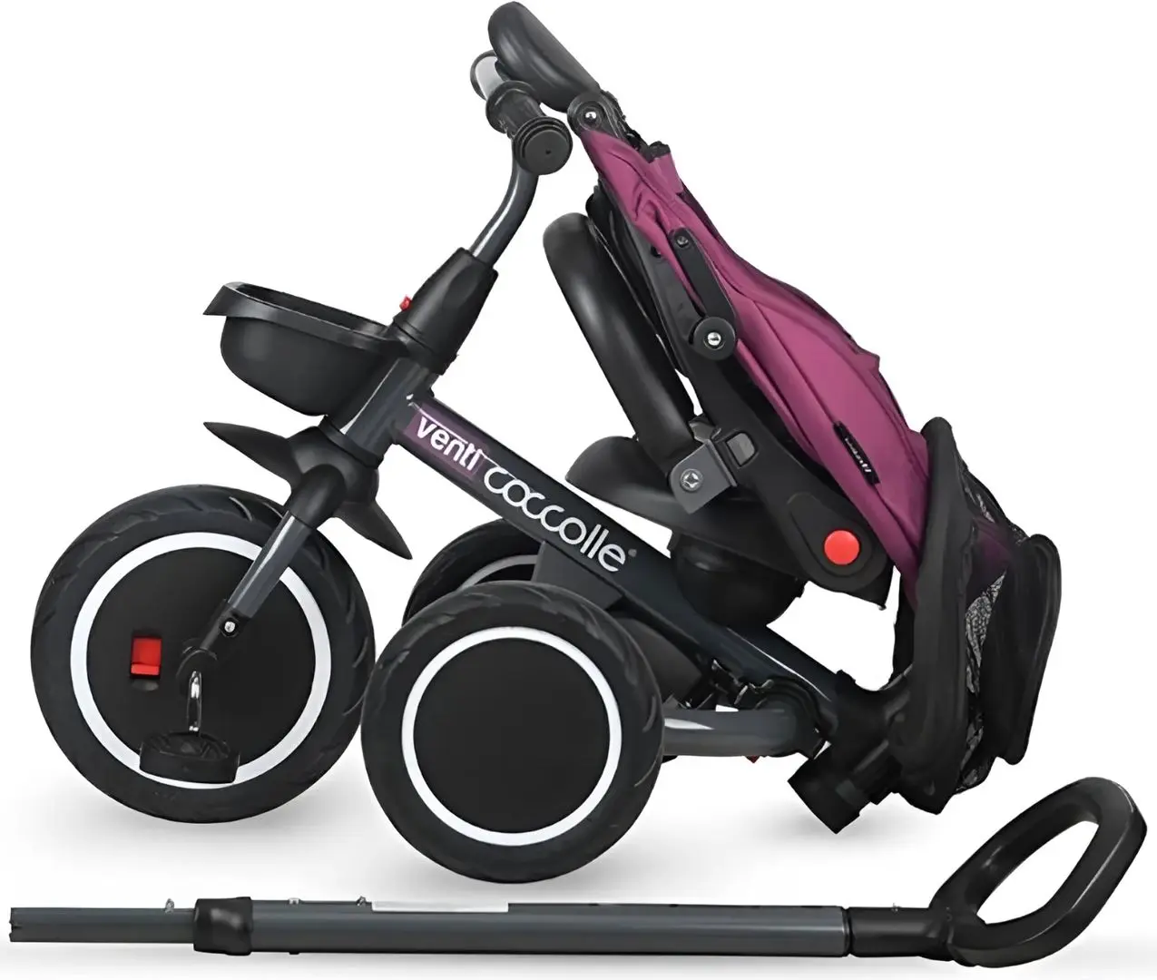 Трехколесный велосипед Coccolle Venti (Magenta) - 10