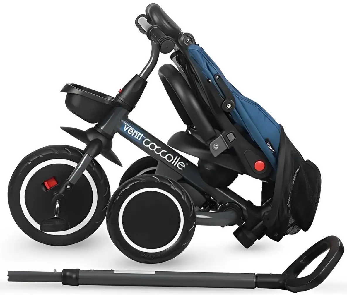 Tricicleta Coccolle Venti (Navy Blue) - 9