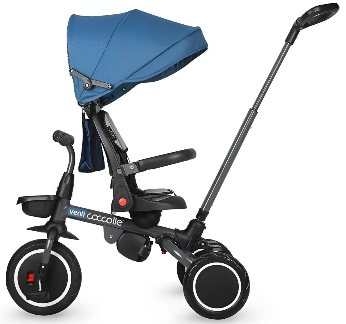Tricicleta Coccolle Venti (Navy Blue) - 2
