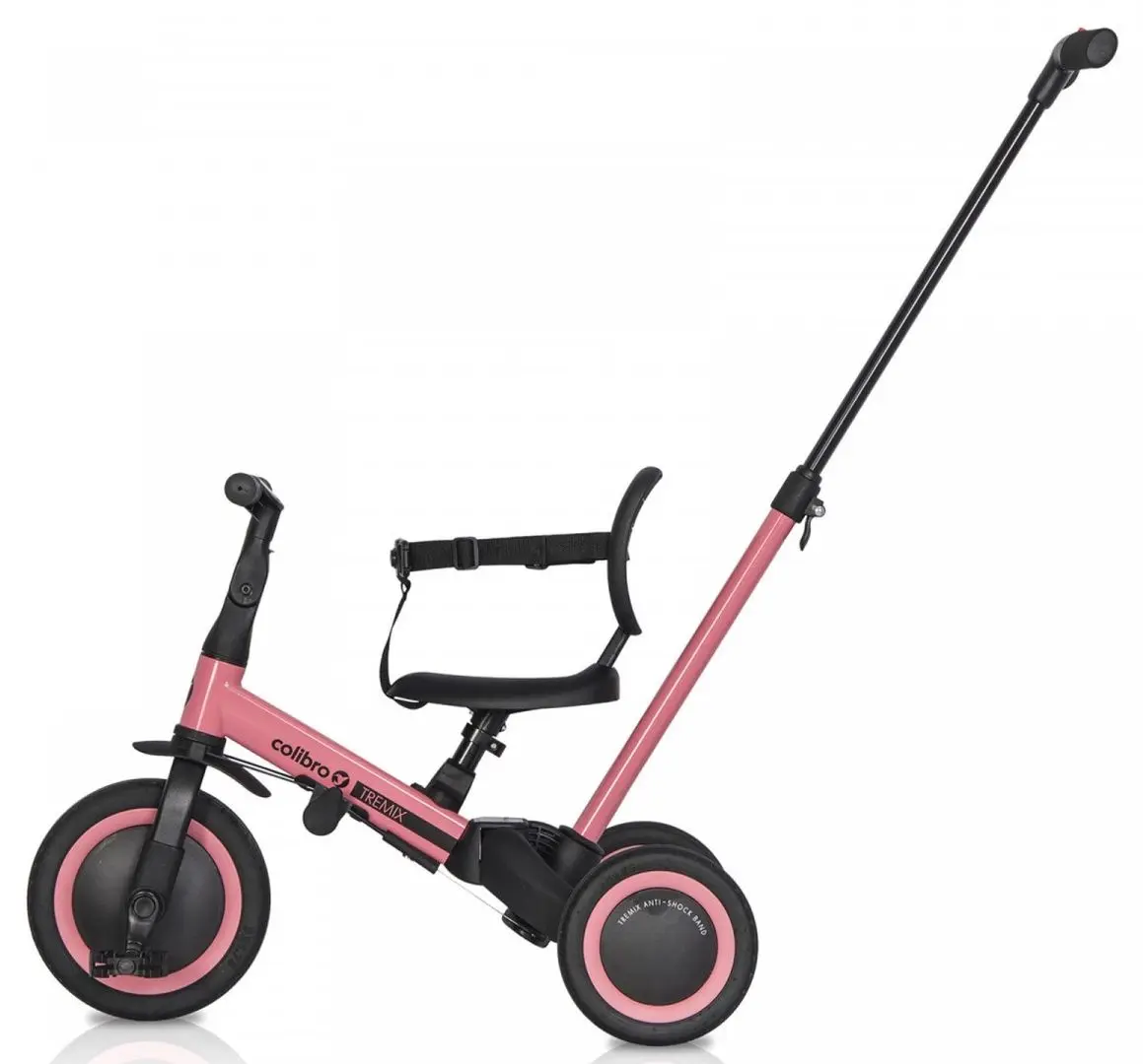 Tricicleta 6in1 Colibro Tremix Up (Rose) - 3