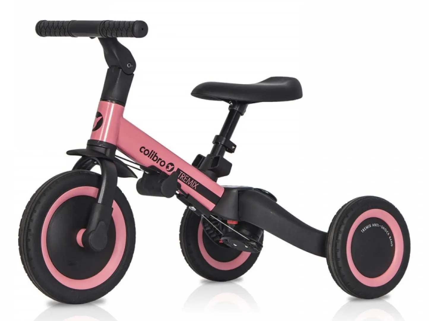 Tricicleta 6in1 Colibro Tremix Up (Rose) - 4
