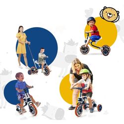 Tricicleta 4in1 Costway TS10070NY (Navy Blue) Thumb