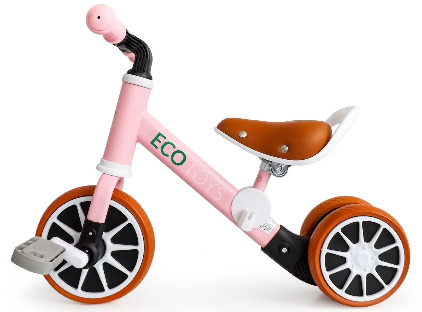 Tricicleta 2in1 Ecotoys LC-V1307 (Pink) - 5