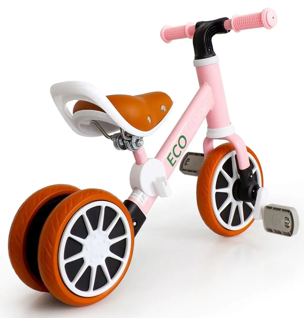 Tricicleta 2in1 Ecotoys LC-V1307 (Pink) - 6