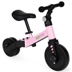 Трехколесный велосипед 2в1 Ecotoys YM-BT-6 (Pink) Thumb