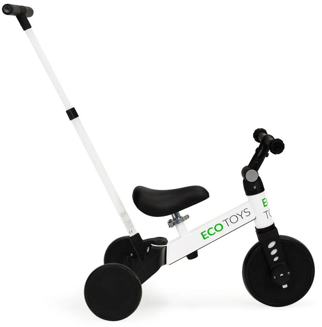 Трехколесный велосипед 2в1 Ecotoys YM-BT-6 (White)