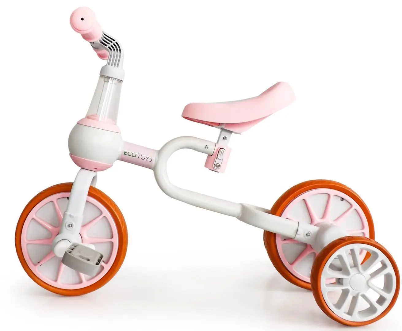 Трехколесный велосипед 4в1 Ecotoys LC-V1311 (Pink) - 4
