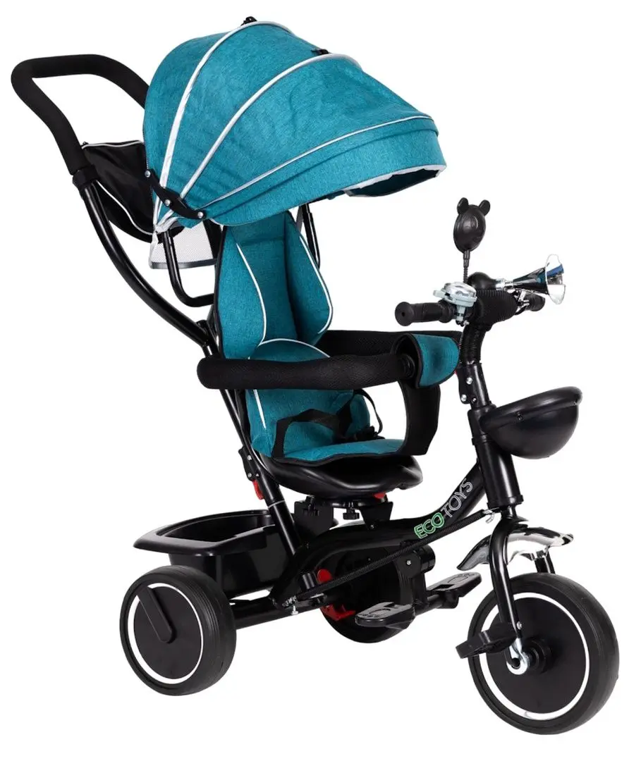 Tricicleta Ecotoys JM-066-9 (Green/Blue)