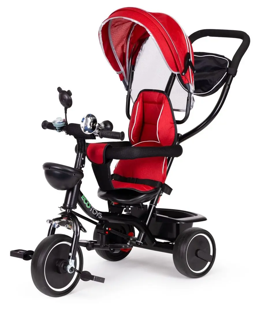 Трехколесный велосипед Ecotoys JM-066-9 (Red)