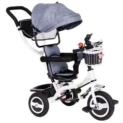 Трехколесный велосипед Ecotoys JM-066-9L (Grey)