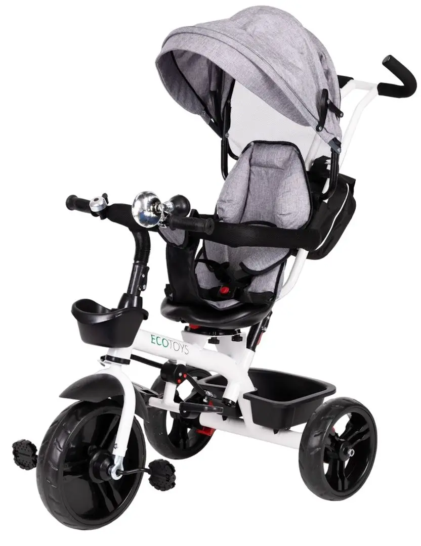 Трехколесный велосипед Ecotoys JM-322 (Grey)