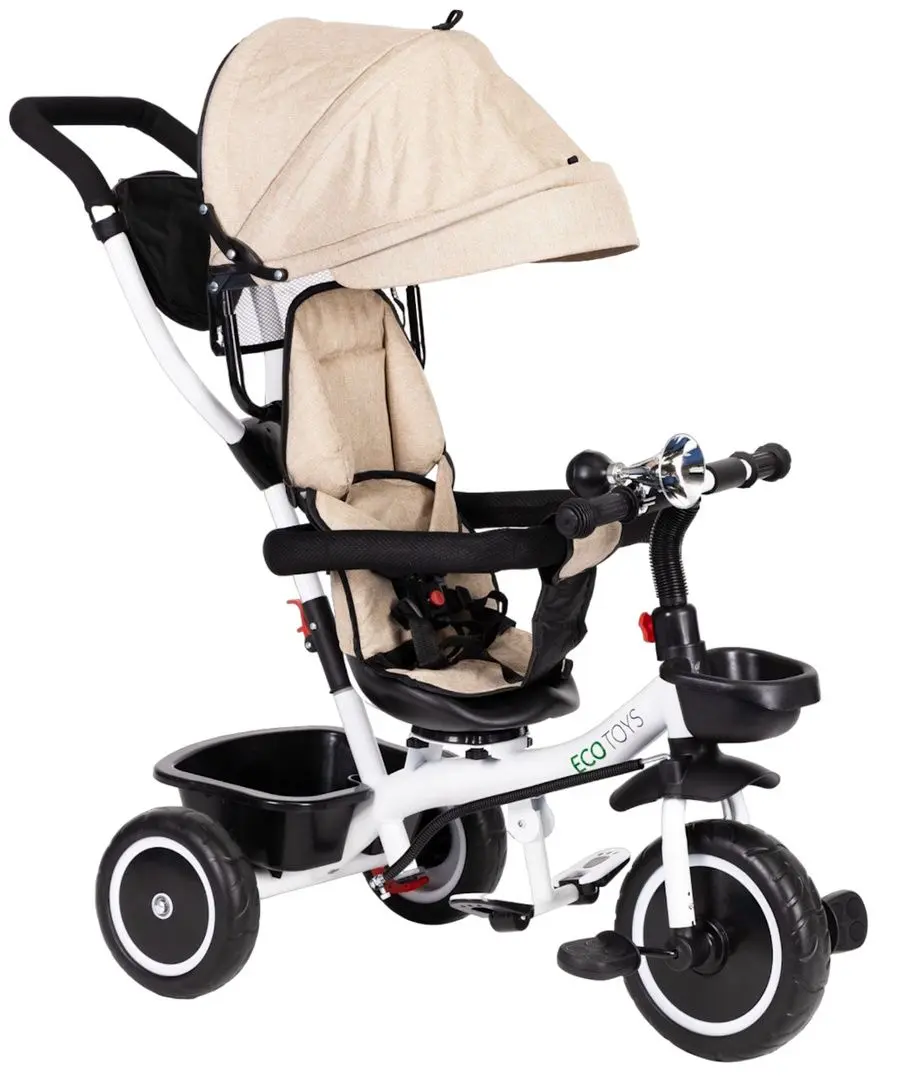 Tricicleta Ecotoys YM-BT-2 (Beige)