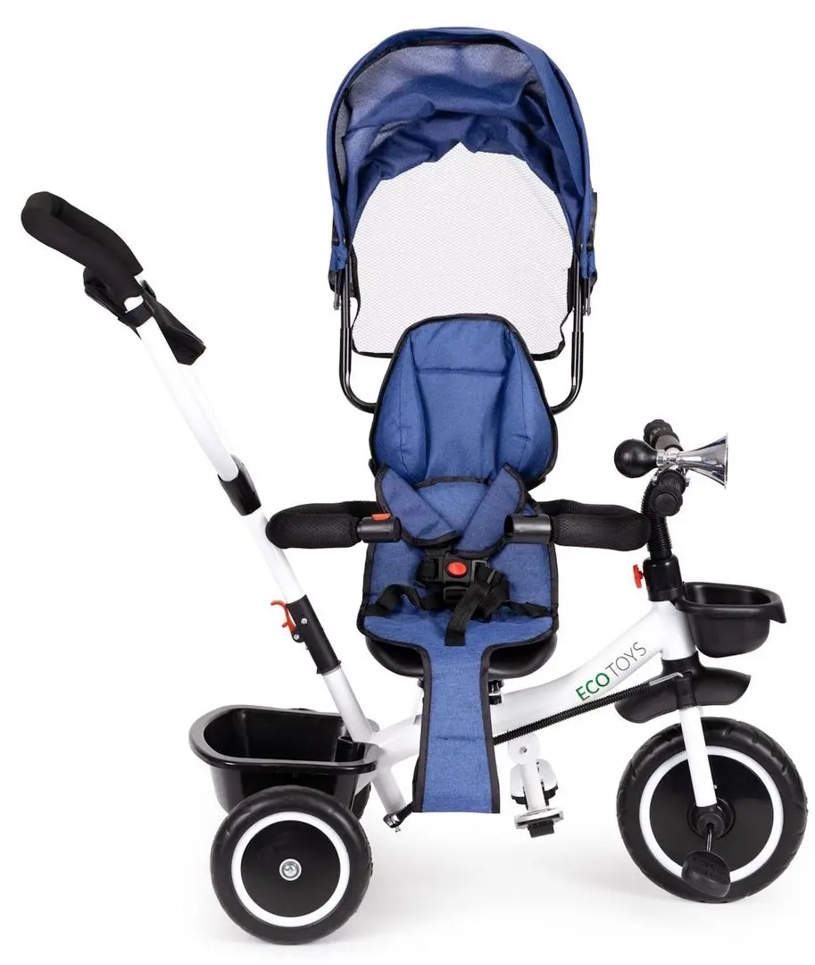 Tricicleta Ecotoys YM-BT-2 (Blue) - 3