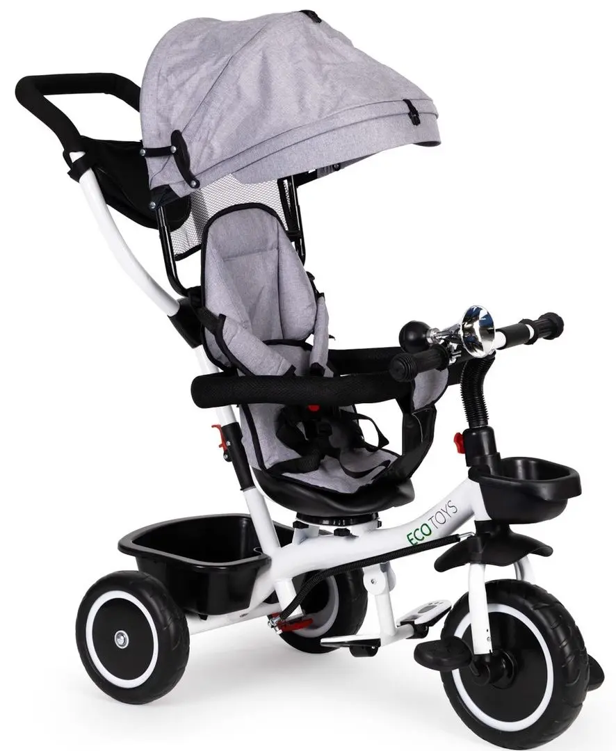 Tricicleta Ecotoys YM-BT-2 (Grey) - 4