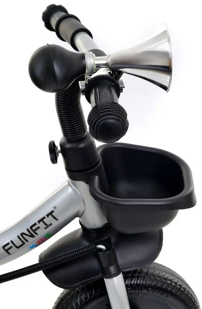 Трехколесный велосипед FunFit Kids Twist 2675 (Gray)