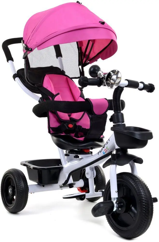 Трехколесный велосипед FunFit Kids Twist 2677 (Pink)