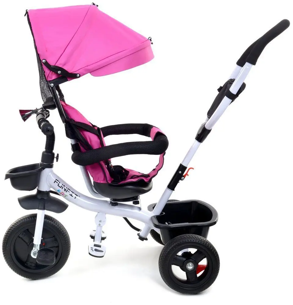 Трехколесный велосипед FunFit Kids Twist 2677 (Pink)