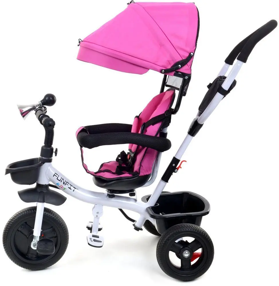 Трехколесный велосипед FunFit Kids Twist 2677 (Pink)