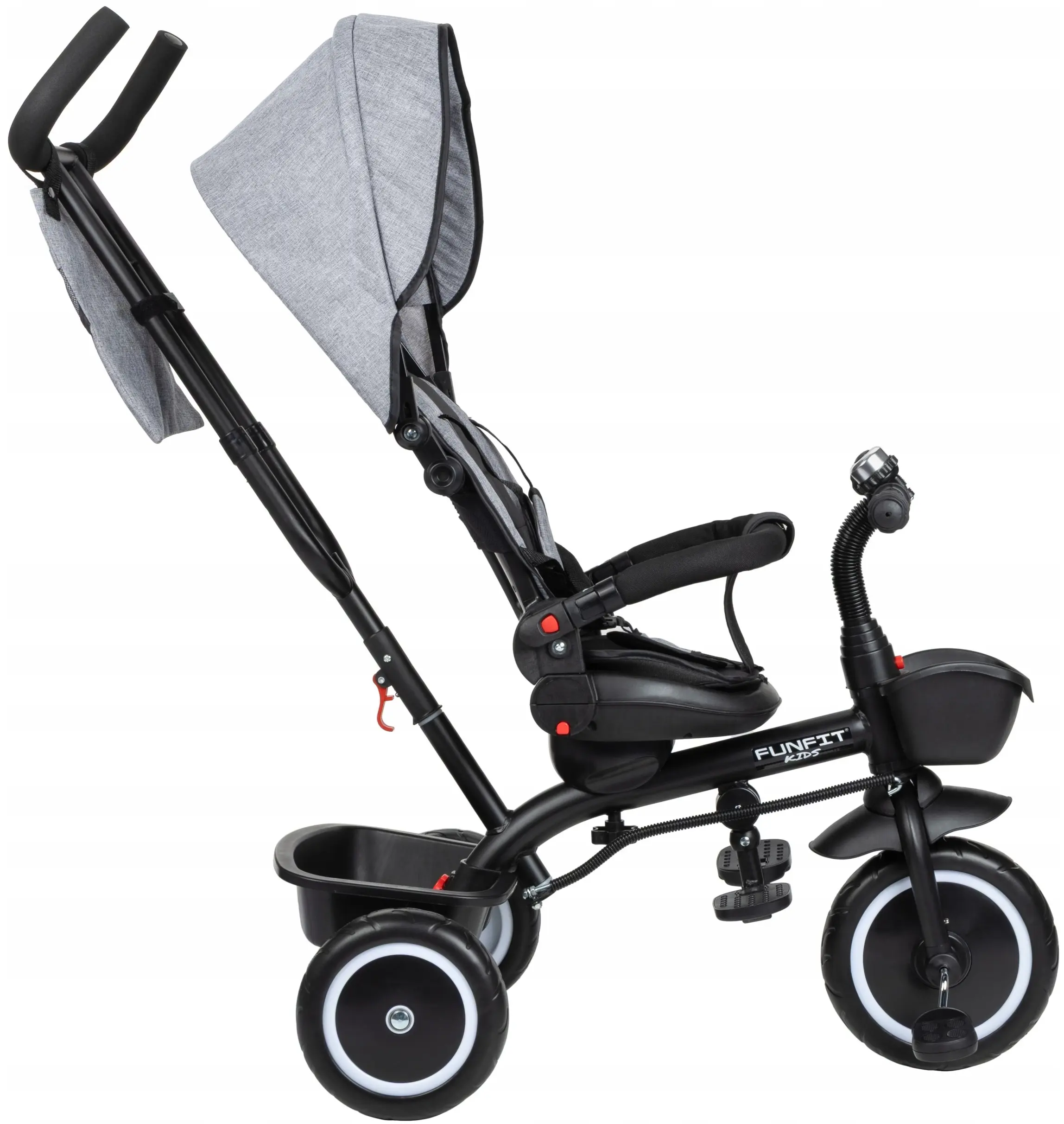 Трехколесный велосипед Funfit Kids Zippy (Grey) - 2