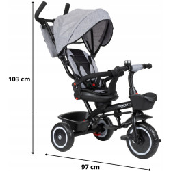 Трехколесный велосипед Funfit Kids Zippy (Grey) Thumb