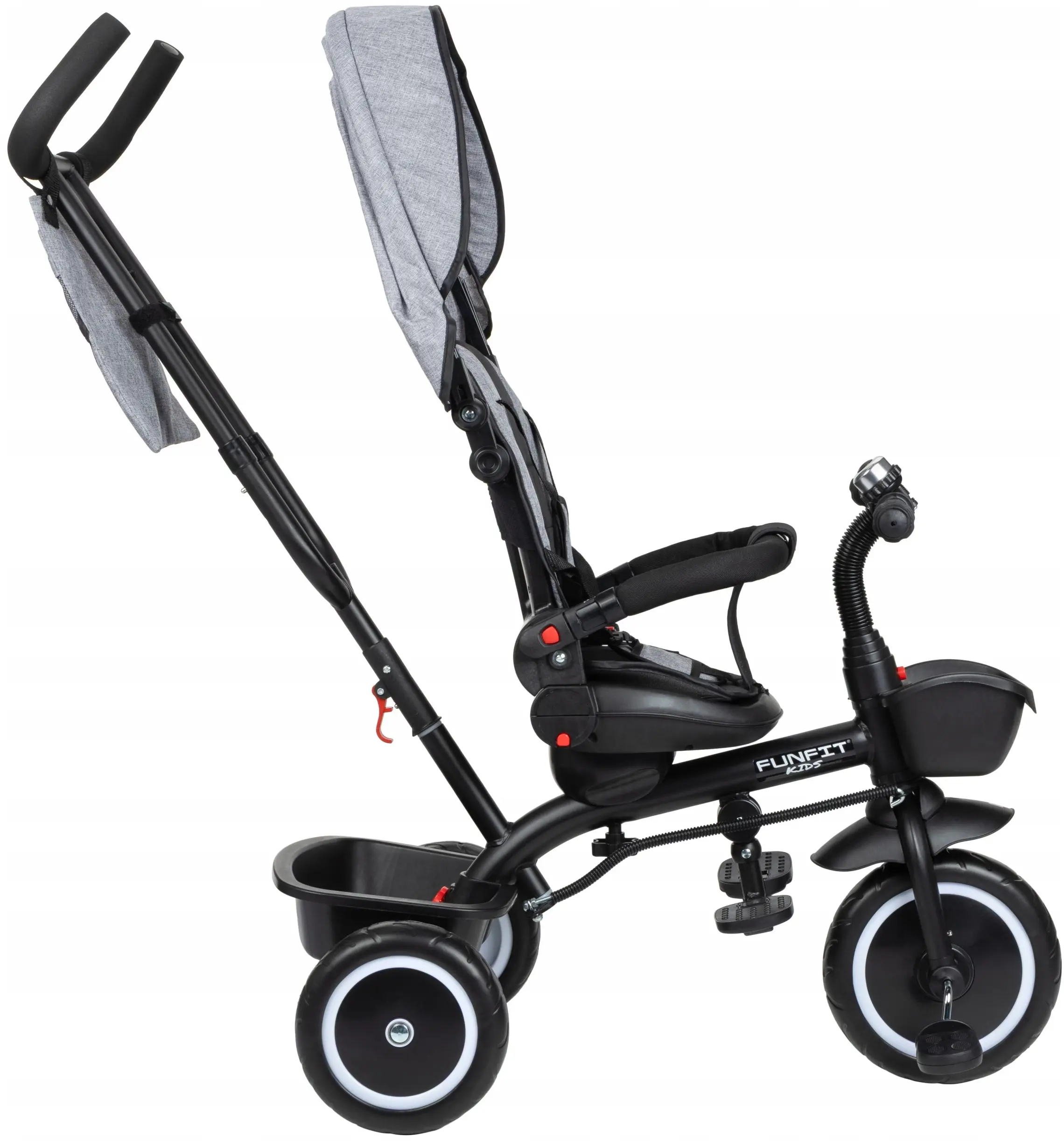 Трехколесный велосипед Funfit Kids Zippy (Grey) - 3