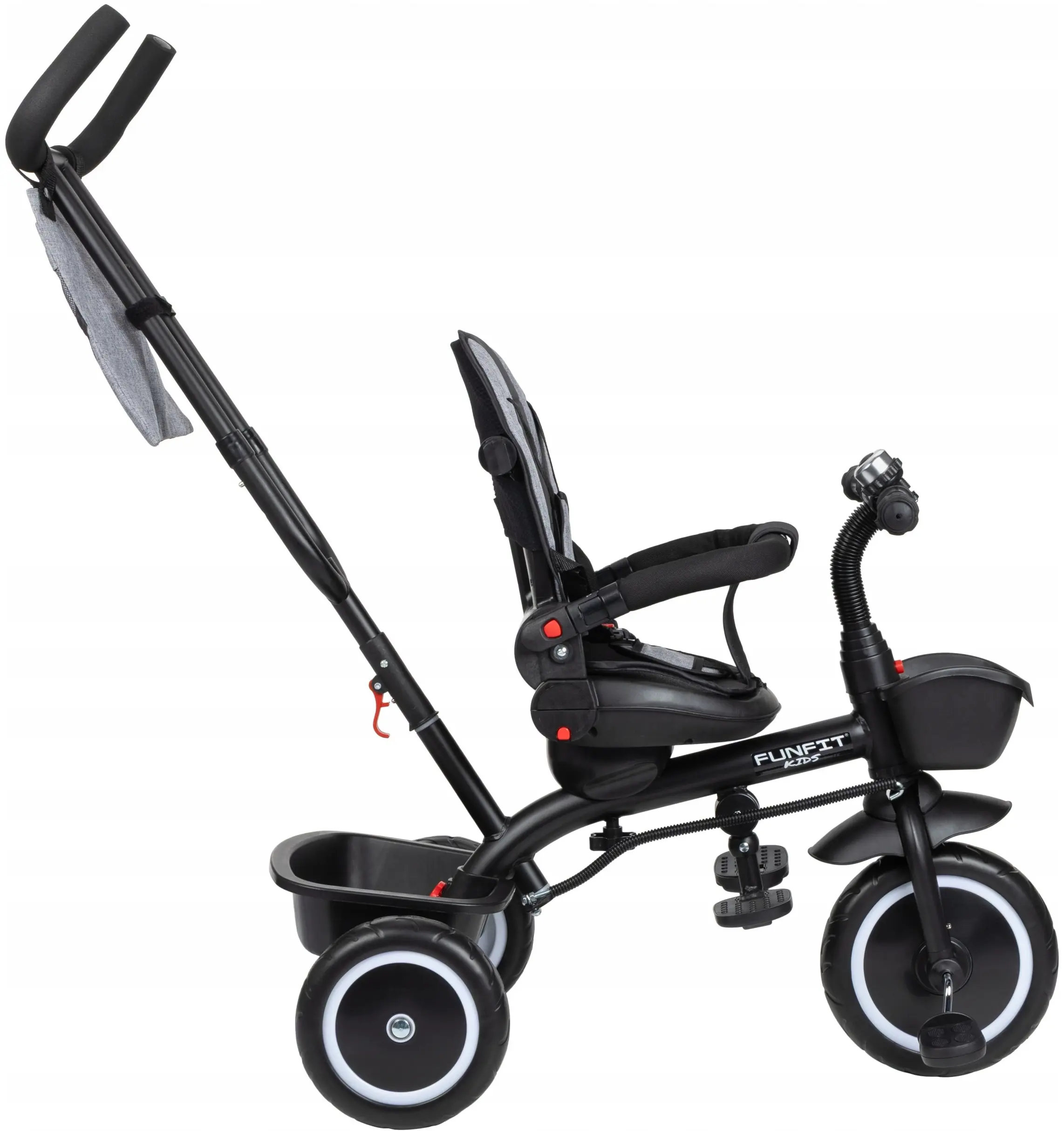 Трехколесный велосипед Funfit Kids Zippy (Grey) - 7