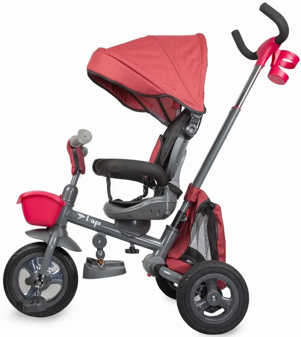 Tricicleta 4in1 Hapi Neo (Cherry) - 2